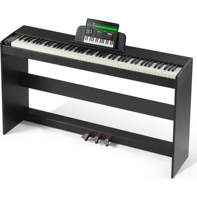 VEVOR Digitální piano 88 kláves 200 tónů a rytmů Elektrické piano