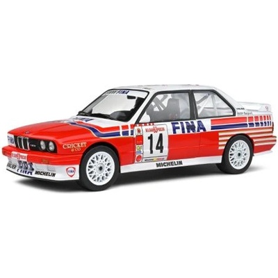 Solido 1: 18 bmw e30 m3 БЯЛ #14 duez БЕЛГИЯ procar 1993