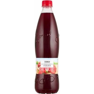 Tesco Sirup s příchutí jahoda 0,7 l