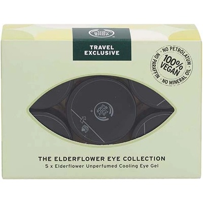 The Body Shop Elderflower комплект с овлажняващ гел за очи 5х15мл за жени 1 бр