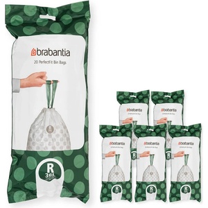 Brabantia Торбички за кош Brabantia PerfectFit Bo 1005590, Размер R, 36 л, 120 броя, Бял (1005590)