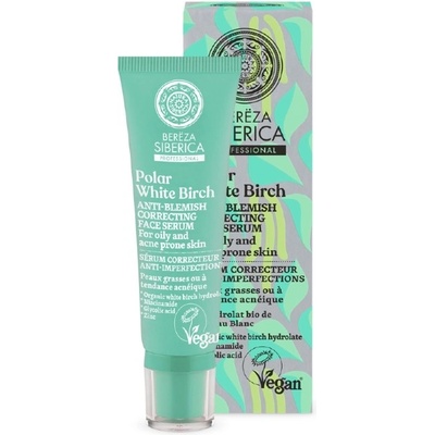 Natura Siberica Berёza Siberica Polar White Birch Anti-Blemish Correcting Face Serum 30 ml
