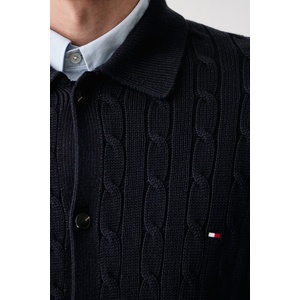 Tommy Hilfiger жилетка мъжка от памук (MW0MW44756)