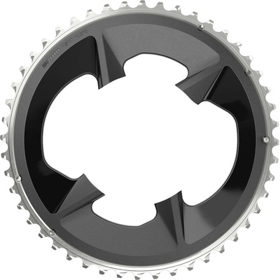 Prevodník road SRAM 48T 107BCD 2X12 RIVAL BLACK WITH COVER PLATE
