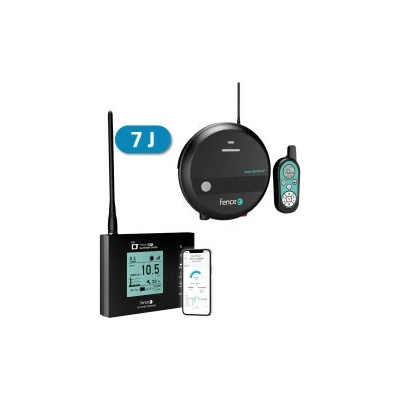 Set elektrického ohradníka múdra farma - RF zdroj s ovládačom 7 J - centrálny WiFi Gateway