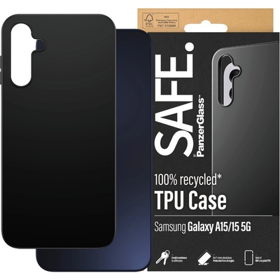 Panzer Гръб Safe за Samsung A15/A15 5G TPU - Черен