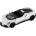 Kinsmart Метална количка Kinsmart - Bugatti Mistral, 1: 36, бяла (55132)
