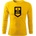 DRAGOWA FIT-T Тениска с дълъг ръкав Army Boy, жълта, 160 г/м2 (5609)