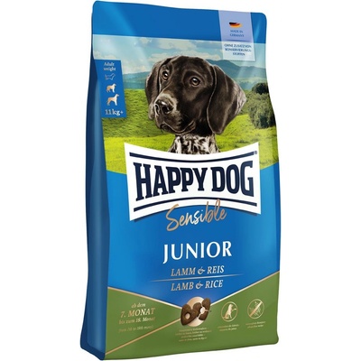 Happy Dog Supreme Sensible Junior jehněčí maso s rýží 4 kg