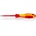 KNIPEX Отвертка шлиц 2.5, vde 1000v жълто-червена ръкохватка 177мм, (k982025)
