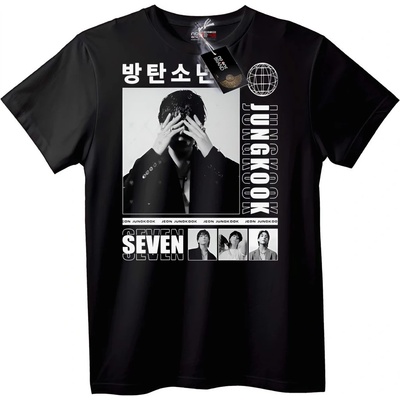 NOONEBRAND Тениска BTS Jungkook - XL, White