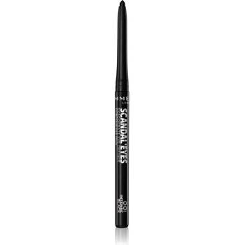 Rimmel ScandalEyes Exaggerate автоматичен молив за очи цвят 001 Intense Black 0, 35 гр