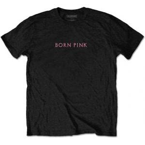 BLACKPINK Born Pink (Back Print) Black L Риза (BPTS15MB03)