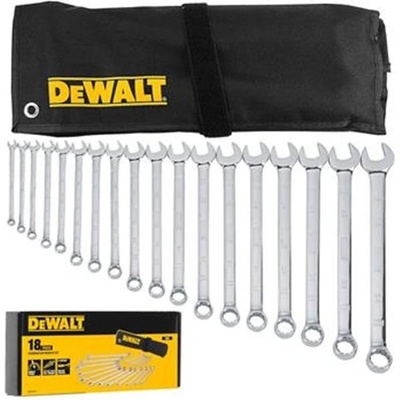 DeWalt 18dílná sada očkoplochých klíčů DWMT19237-1