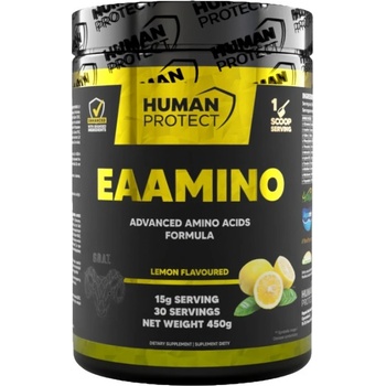 Human Protect EAAmino | with Electrolytes and Recovery Support [450 грама] Лимон