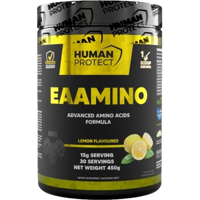 Human Protect EAAmino | with Electrolytes and Recovery Support [450 грама] Лимон