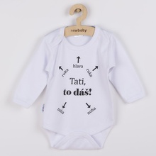 NEW BABY Body s potiskem New Baby Tati to dáš!