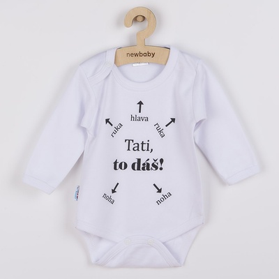 NEW BABY Body s potiskem New Baby Tati to dáš! – Zboží Mobilmania