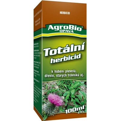 AgroBio Totální herbicid proti širokému spektru plevelů 100 ml