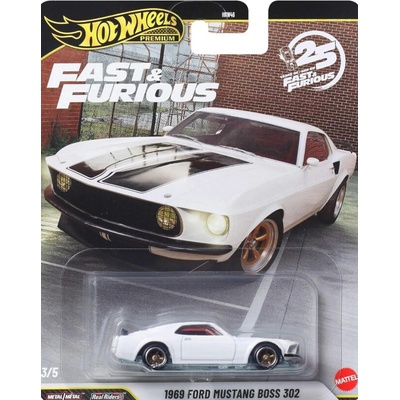 Mattel Hot Wheels Premium Fast & Furious 1969 Ford Mustang Boss 302