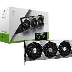 MSI GeForce RTX 4070 Ti SUPRIM SE 12GB GDDR6X 192bit (912-V513-235) Видео карти