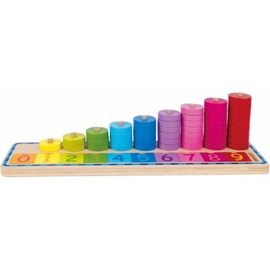 Tooky Toy Дървена низанка за броене tkjh851