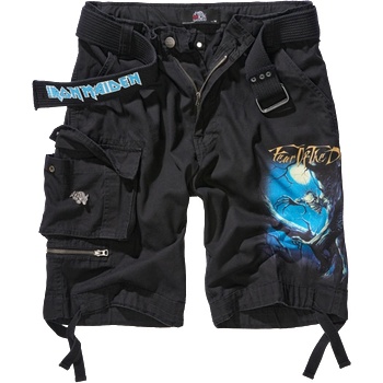 Brandit Iron Maiden Savage Shorts Fear of the Dark, черен (61053.11002)