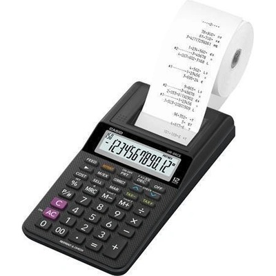 CASIO Kalkulačka s tlačou "HR-8RCE", 12miestna, 1 farba tlače