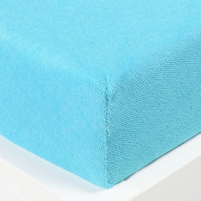 Xpose froté plachta Exclusive azurová 180x200