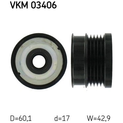 Předstihová spojka SKF VKM 03406