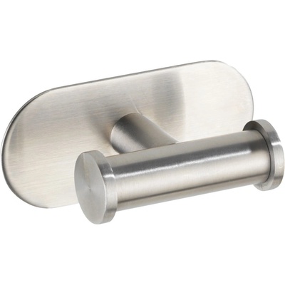 WENKO Двойна стенна кука от матова неръждаема стомана Turbo-Loc® Orea - Wenko (24271100)