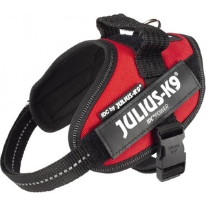 Julius-K9 JULIUS-K9® IDC Powerharness S/Mini Нагръдник за кучета 7-5 кг, с обиколка на гърдите 49-67 см - цвят червен, Унгария - 16IDC-R-M
