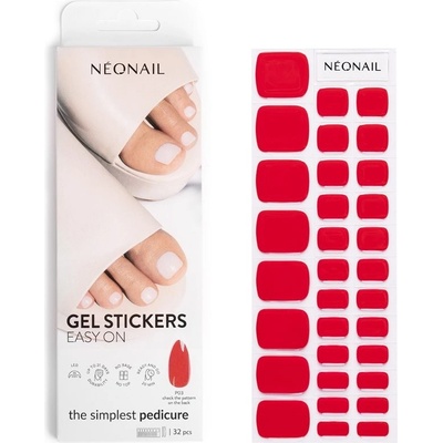 NeoNail Easy On Gel Stickers nálepky na nechty odtieň P03 32 ks