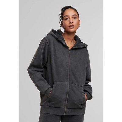 Urban Classics Суичър Ladies Vintage Heavy Zip Hoody magnet XXLUB-TB7742-03516 - Камуфлаж, размер XL