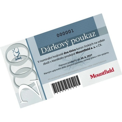 Dárkový poukaz - 2000 Kč/2026