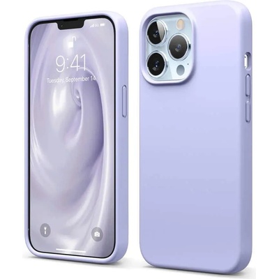 elago Soft Silicone Case - силиконов (TPU) калъф за iPhone 13 Pro (лилав)