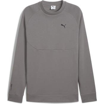 Image 1 of PUMA Блуза Puma Men's Tech Neck Crew Sweatshirt - Dark Grey