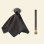 fresk Baby BOX: Утешител от 100% органичен памук + клипс за биберон (FR-B400-14+FR-D010)