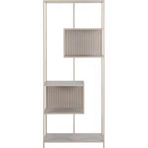 Actona Сива библиотека 77x185x35 cm Seaford - Actona (0000108323)