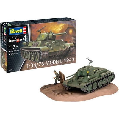 Revell T-34/76 1940 stavebnice 1:76