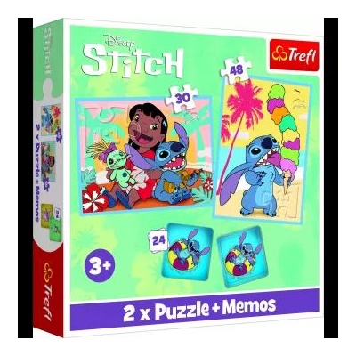 Trefl Trefl: Пъзел и игра за памет Lilo&Stitch