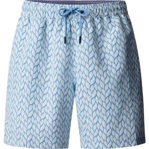 Hackett Бански гащета Hackett Crystalline swimming shorts - Blue (White)