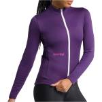 Sportful Дамска фланелка с дълъг ръкав за колоездене Sportful Women's Classic Thermal Jersey Cycling jersey - Galactic Purple (156-2666-0413)