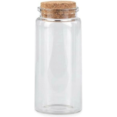 Stoklasa Skleněná lahvička s korkem 47x100 mm Balení: 1 lahv., Varianta: transparent transparent