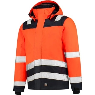 Tricorp Midi Parka High Vis Bicolor pracovní bunda unisex Fluorescenční žlutá
