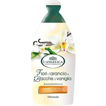 L'Angelica Officinalis Fiori di Arancio e Bacche di Vaniglia vyživující sprchový gel/pěna do koupele 450 ml