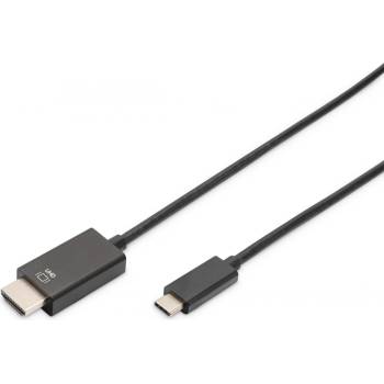 ASSMANN AK-300330-020-S адаптер за видео кабел 2 м UBS тип C DisplayPort Черен (AK-300330-020-S)