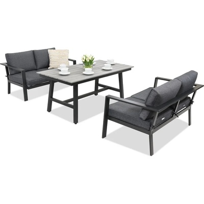 Garden Point Алуминиеви градински мебели Sydney Apetito Comfort 4 Garden Point антрацит (GAP315-APE4)