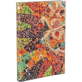 Paperblanks Тефтер Gaudi's Sun, Midi, широки редове, твърда (1570181220)