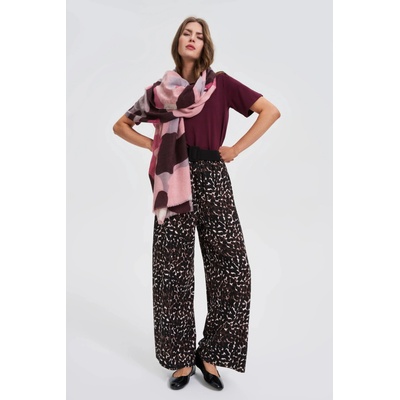 Moodo Десенован шал бордо Moodo Moodo | Cherven | ЖЕНИ | ЕДИН РАЗМЕР